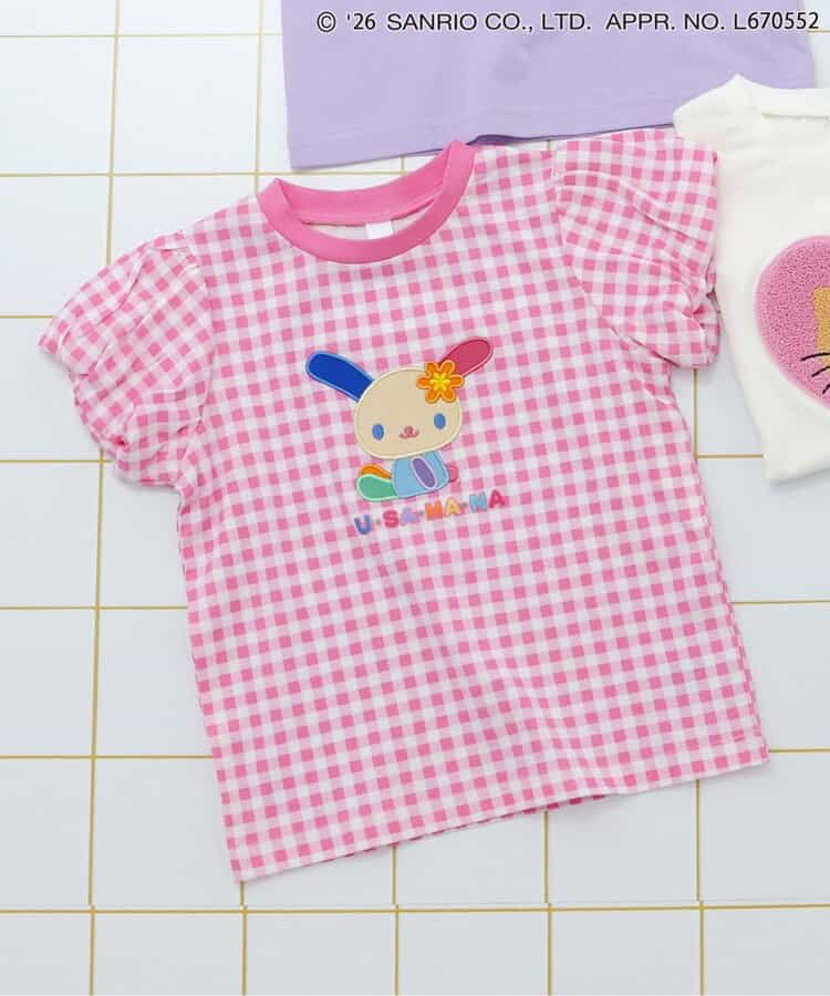 🇯🇵預訂 日本直送🇯🇵Apres les cours x Sanrio系列六色人物刺繡貼花泡泡袖上衣