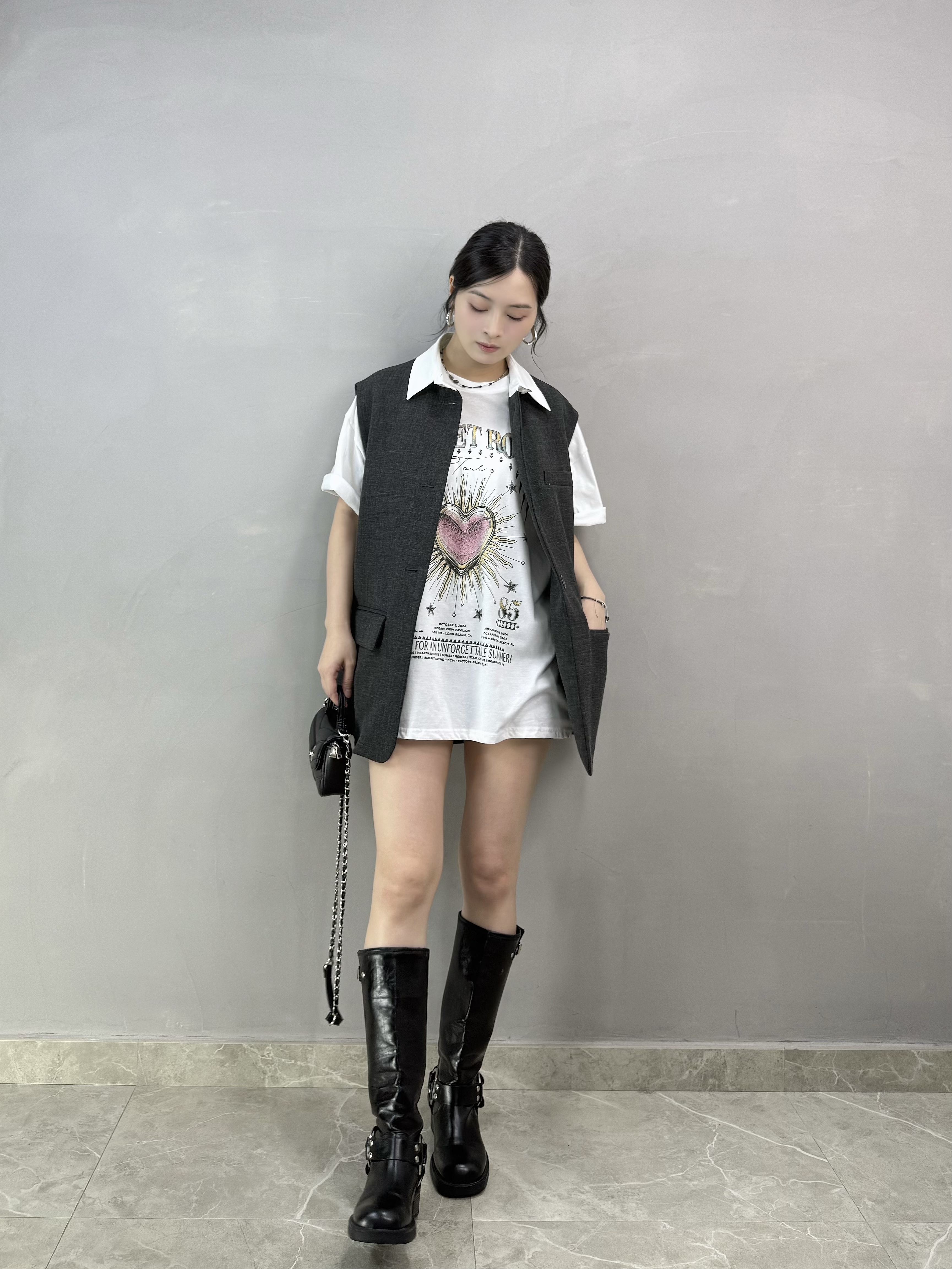 A13 彩心Print Tee
