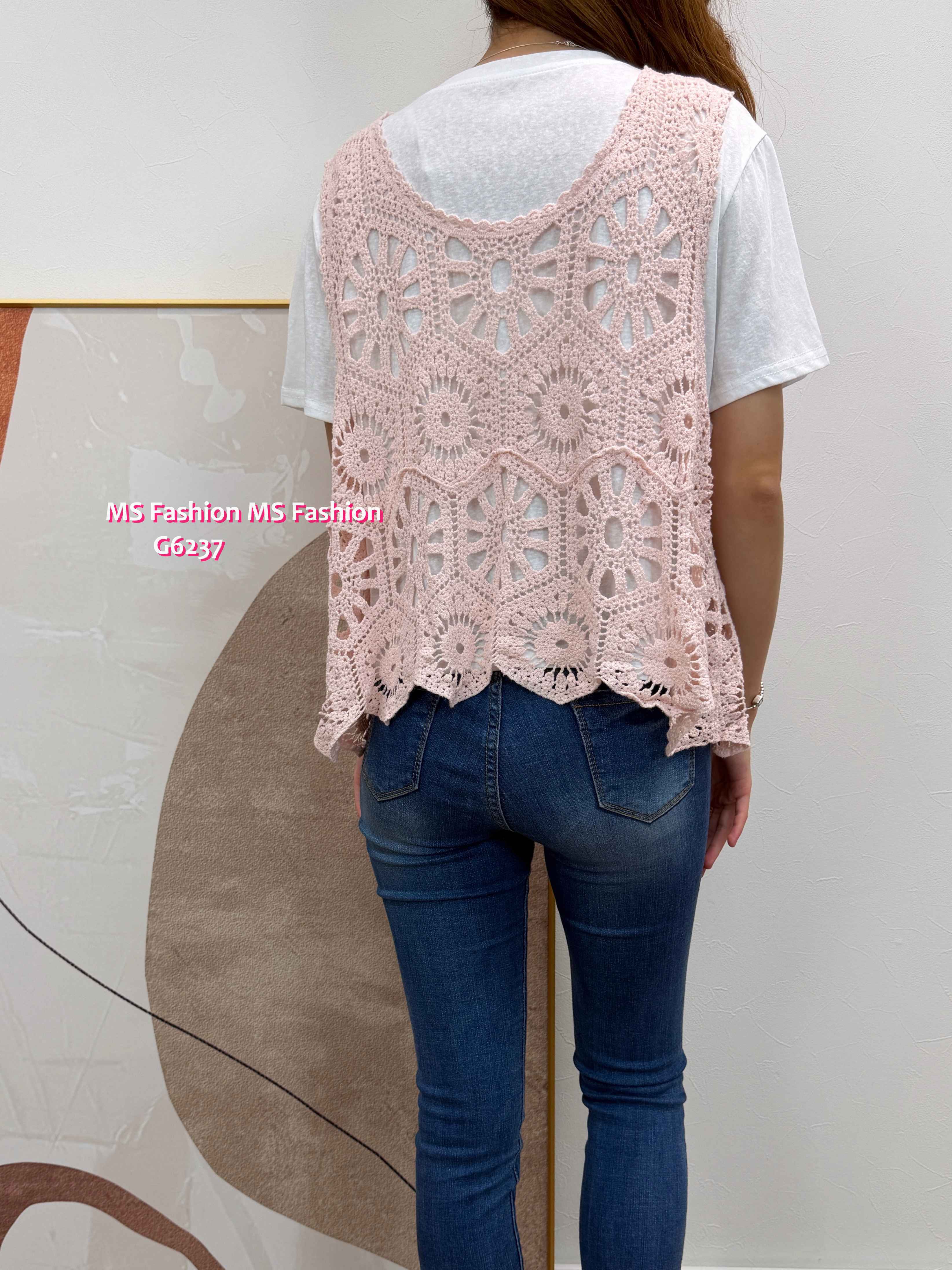 G6237 韓國🇰🇷通花背心Top Set