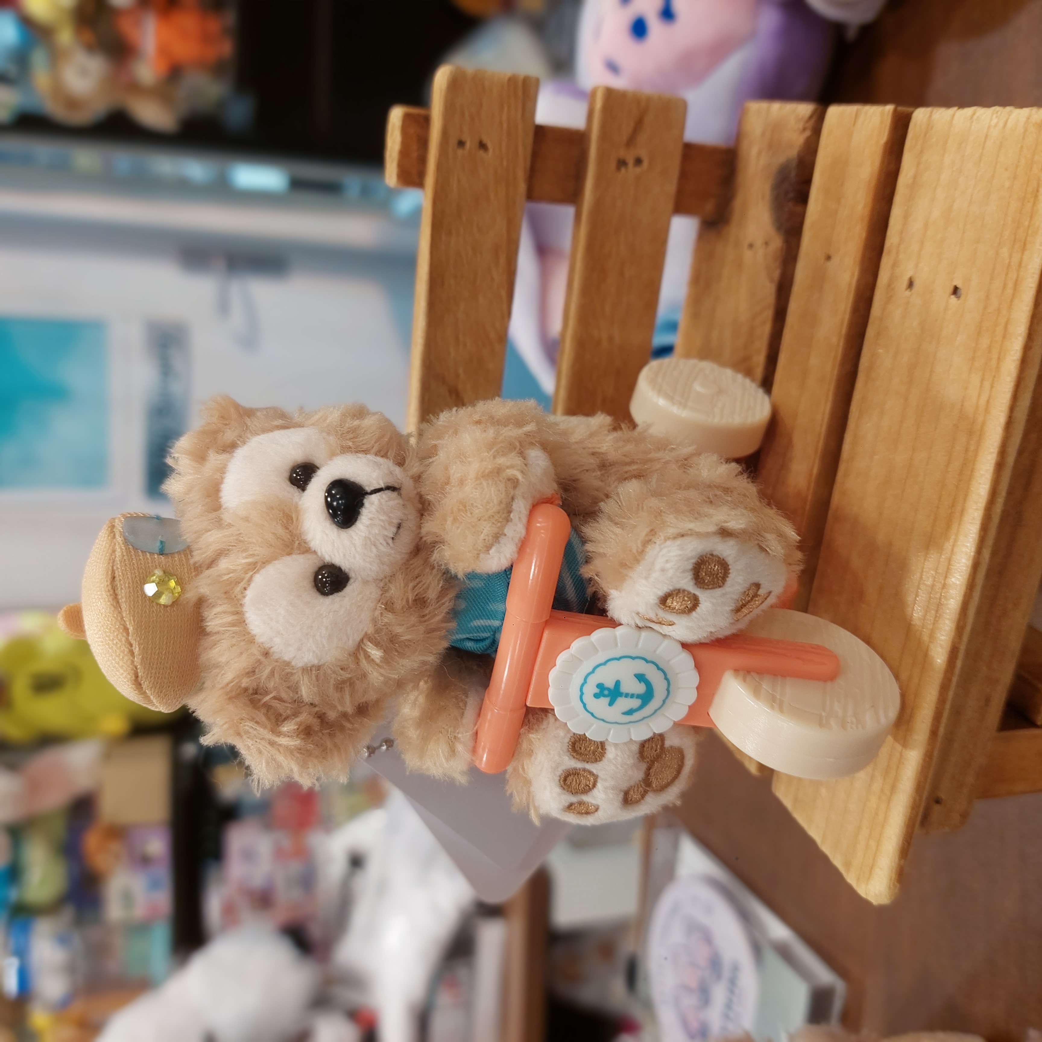 Disney Sea 限定 Duffy & ShellieMay 吊飾 Find your Beautiful Blues