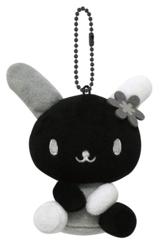 Sanrio USAHANA 黑白系列 毛公仔球鏈掛件吊飾