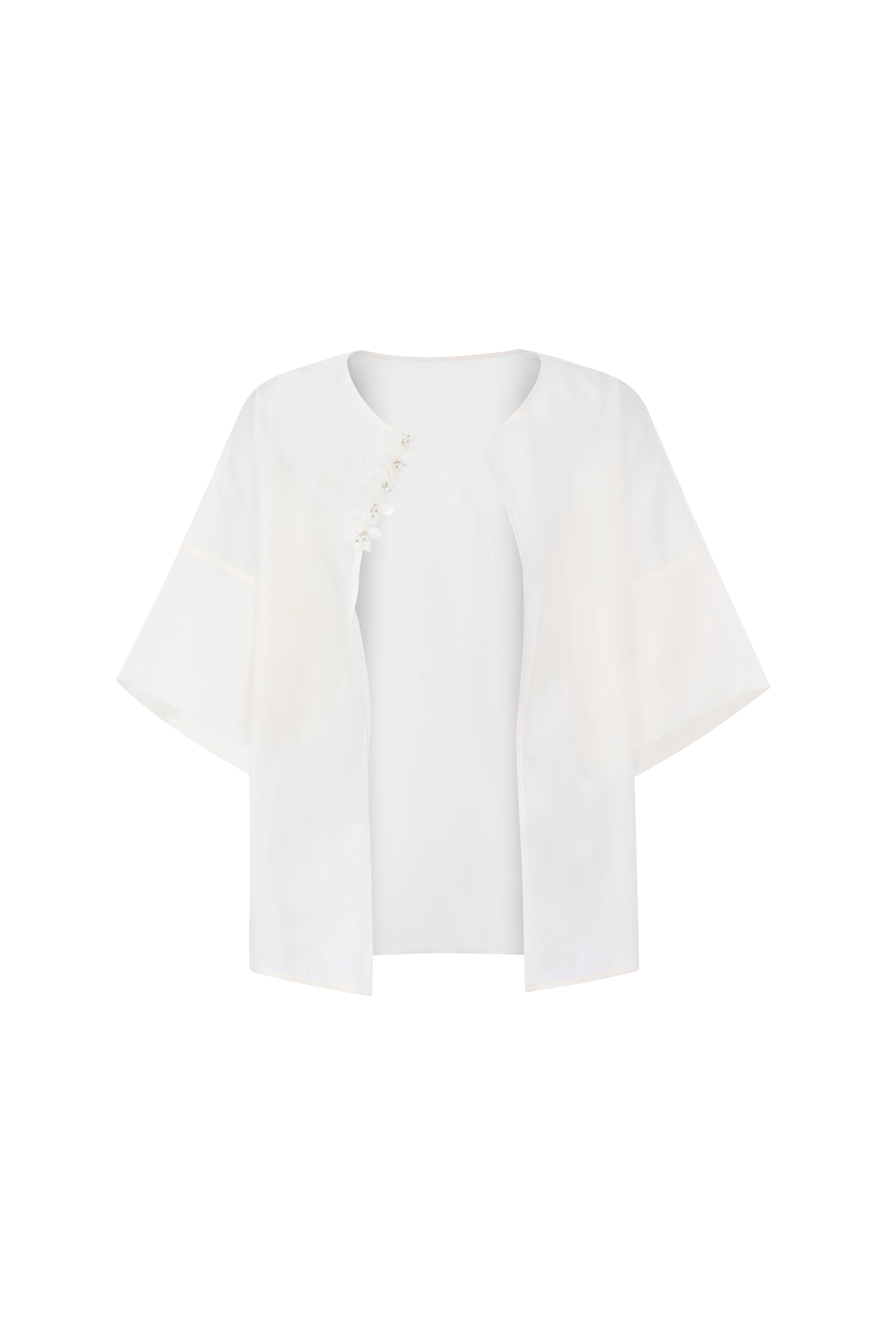 Ivory Bloom Jacket