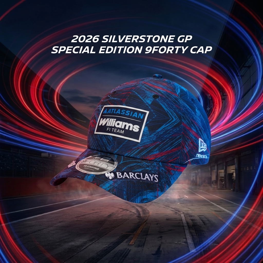F1 Williams 威廉士車隊 2026 英國銀石 Silverstone GP Special Edition 9FORTY Cap 60955256