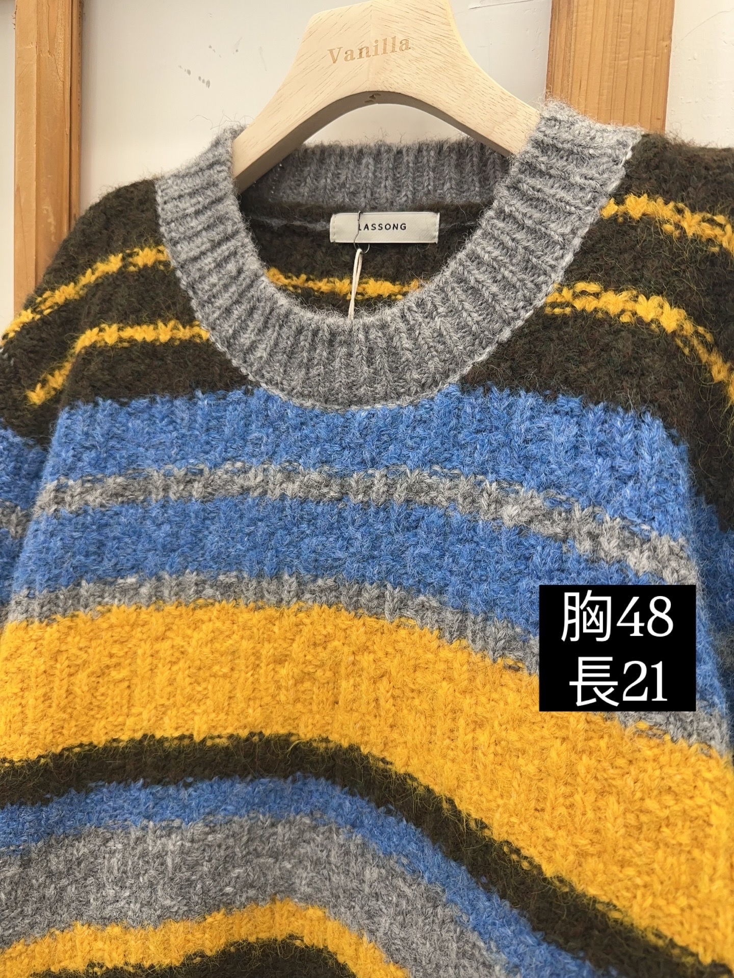 韓國🇰🇷粗間彩冷衫 🇰🇷Made in Korea