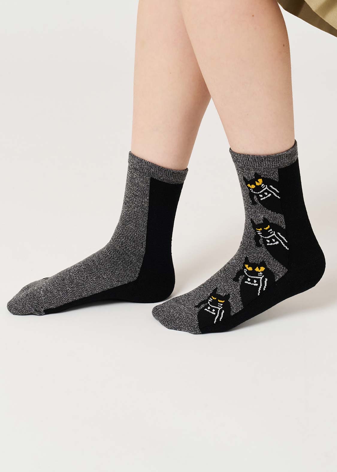 📦訂購 日本限定 graniph Beautiful Shadow 中筒襪