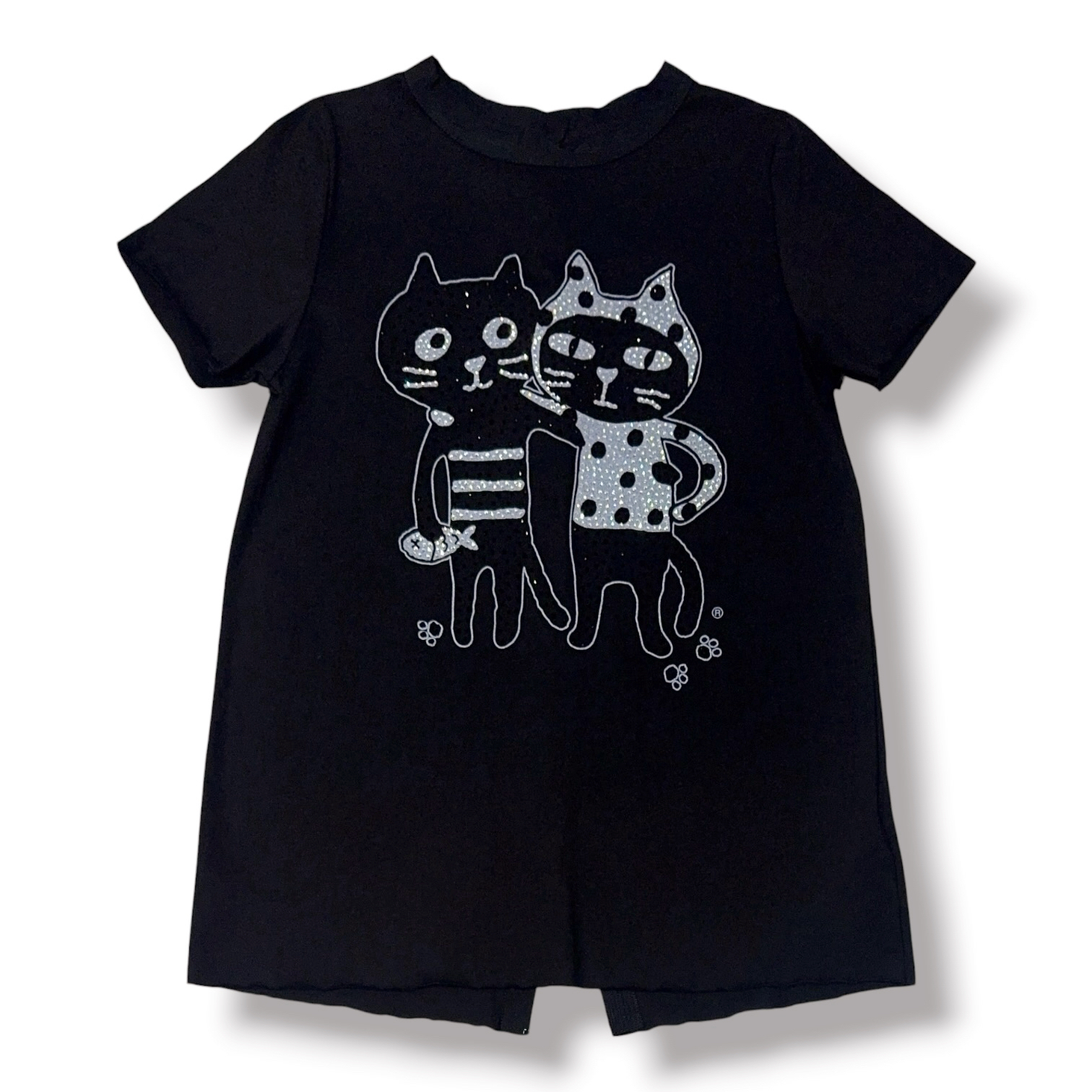 Catsfriends Button Tee