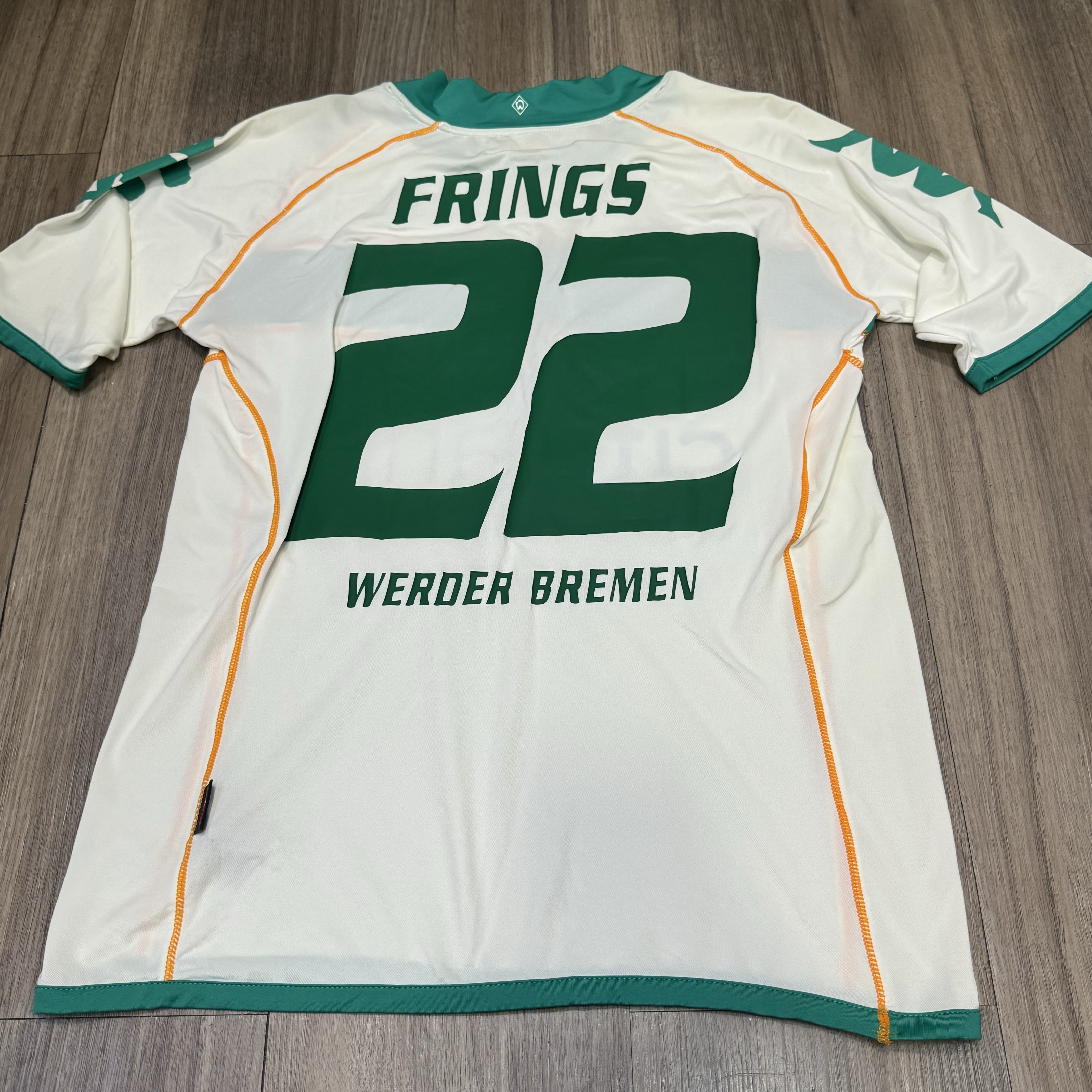 Werner Bremen 08/09 away shirt  #22 Frings