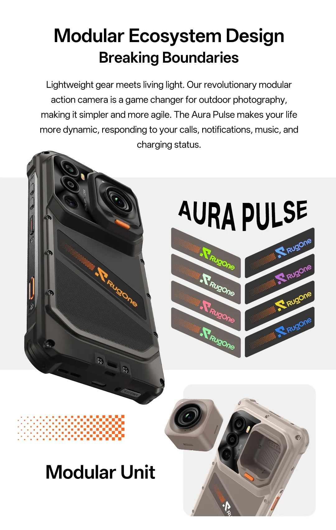 Aura Pulse 燈效與模組化互動