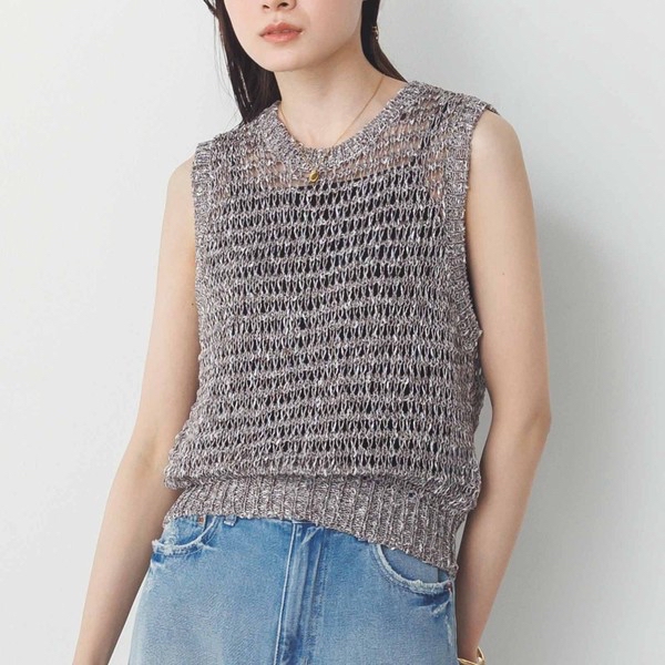 鏤空針織背心【JT035】