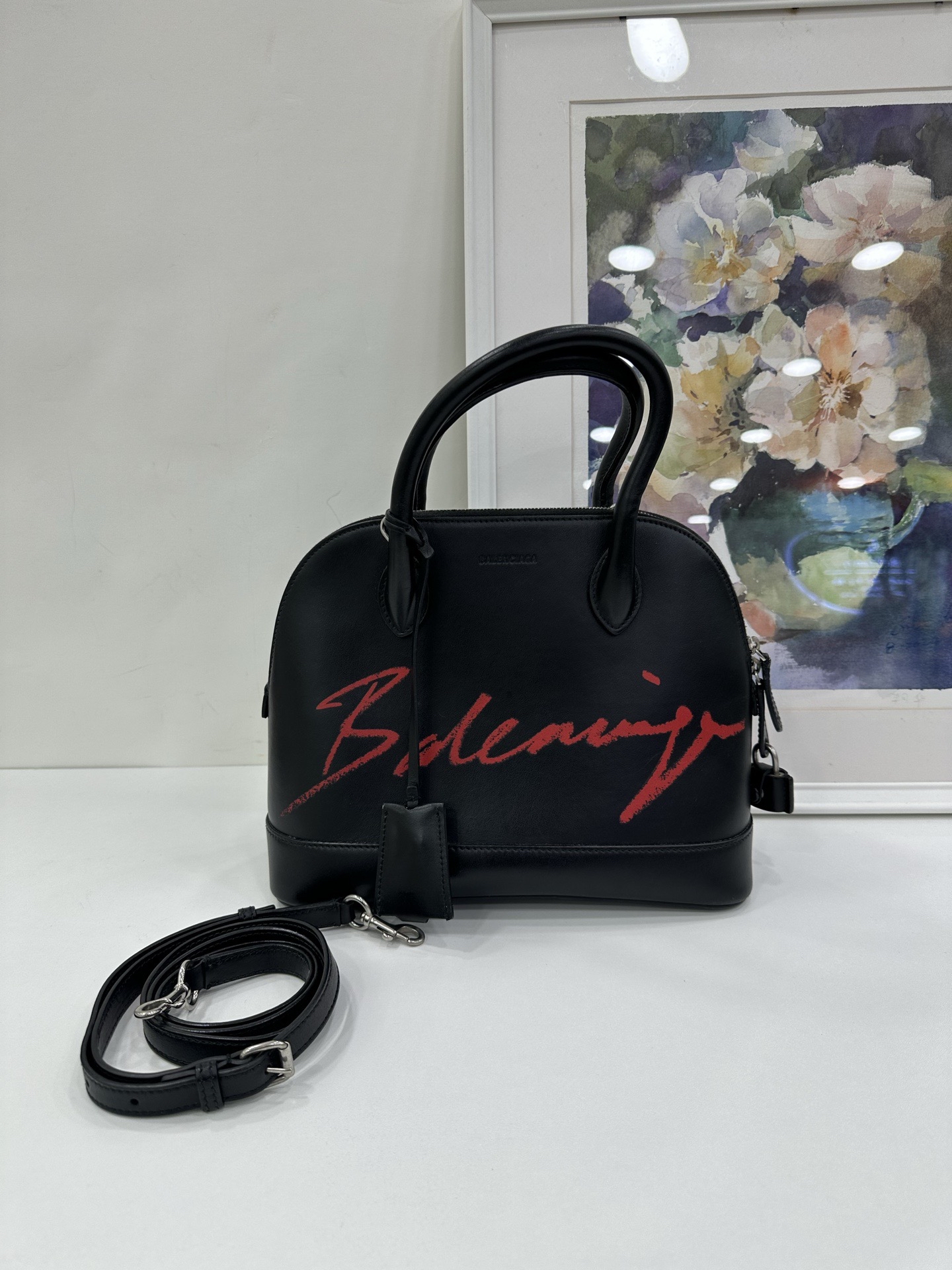 Pre-Owned BALENCIAGA Ville Top Handle Bag 