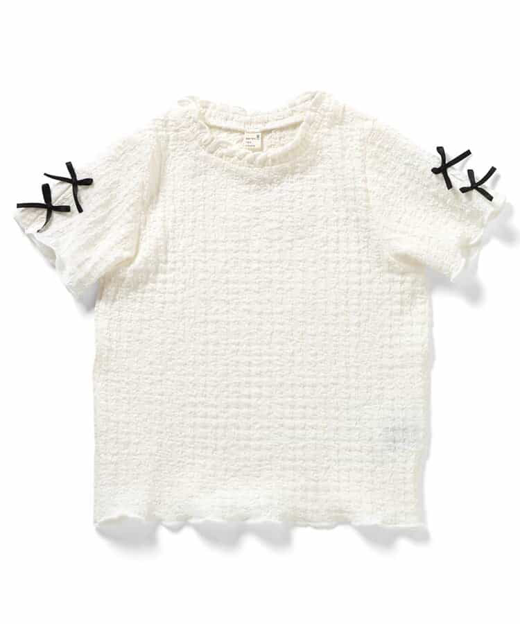 🇯🇵預訂 日本直送🇯🇵Apres les cours五色絲帶花邊皺紋短袖上衣