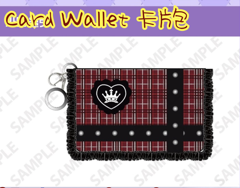 卡片包 Card Wallet｜守護甜心 Shugo Chara! 韓國快閃店 KOREA POP UP STORE【預購】(26SC161-P)