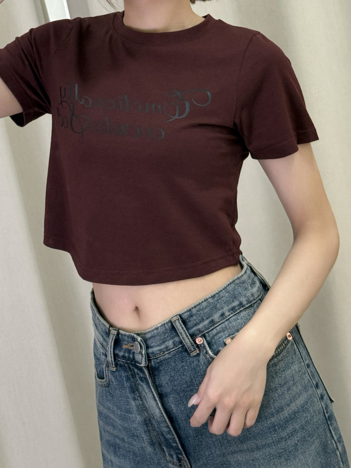 𝐂𝐫𝐨𝐩𝐩𝐞𝐝 𝐥𝐞𝐭𝐭𝐞𝐫 𝐩𝐫𝐢𝐧𝐭 𝐭-𝐬𝐡𝐢𝐫𝐭