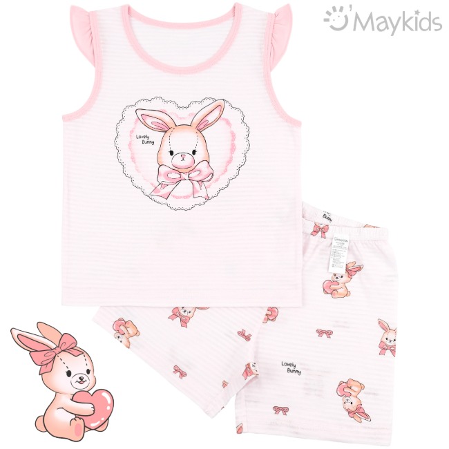 Maykids 無袖家居服 (可愛兔)