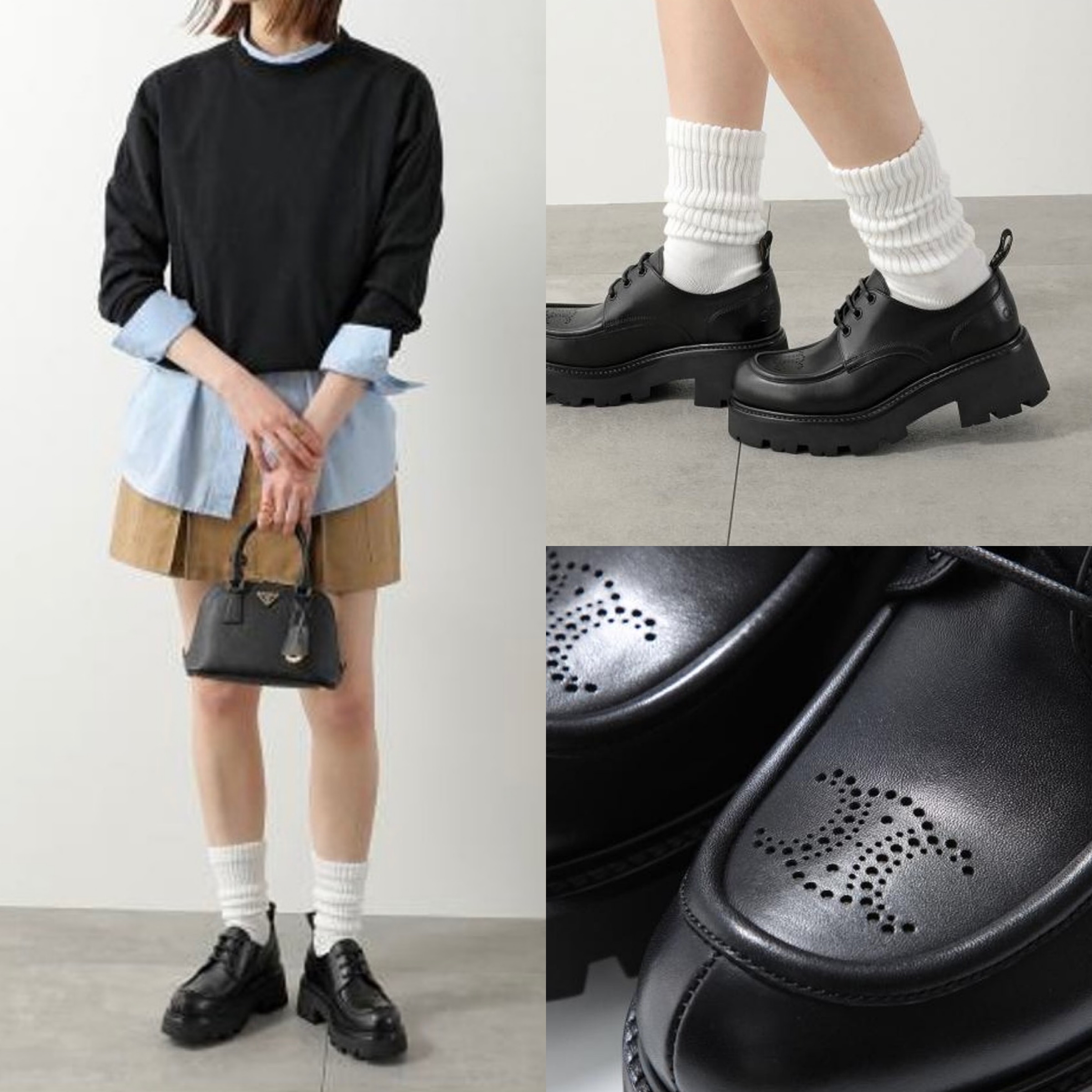 斷碼優惠✨訂貨🍒Celine 5.5cm 厚底綁帶loafer  Size 36/37/37.5/38.5/39/40