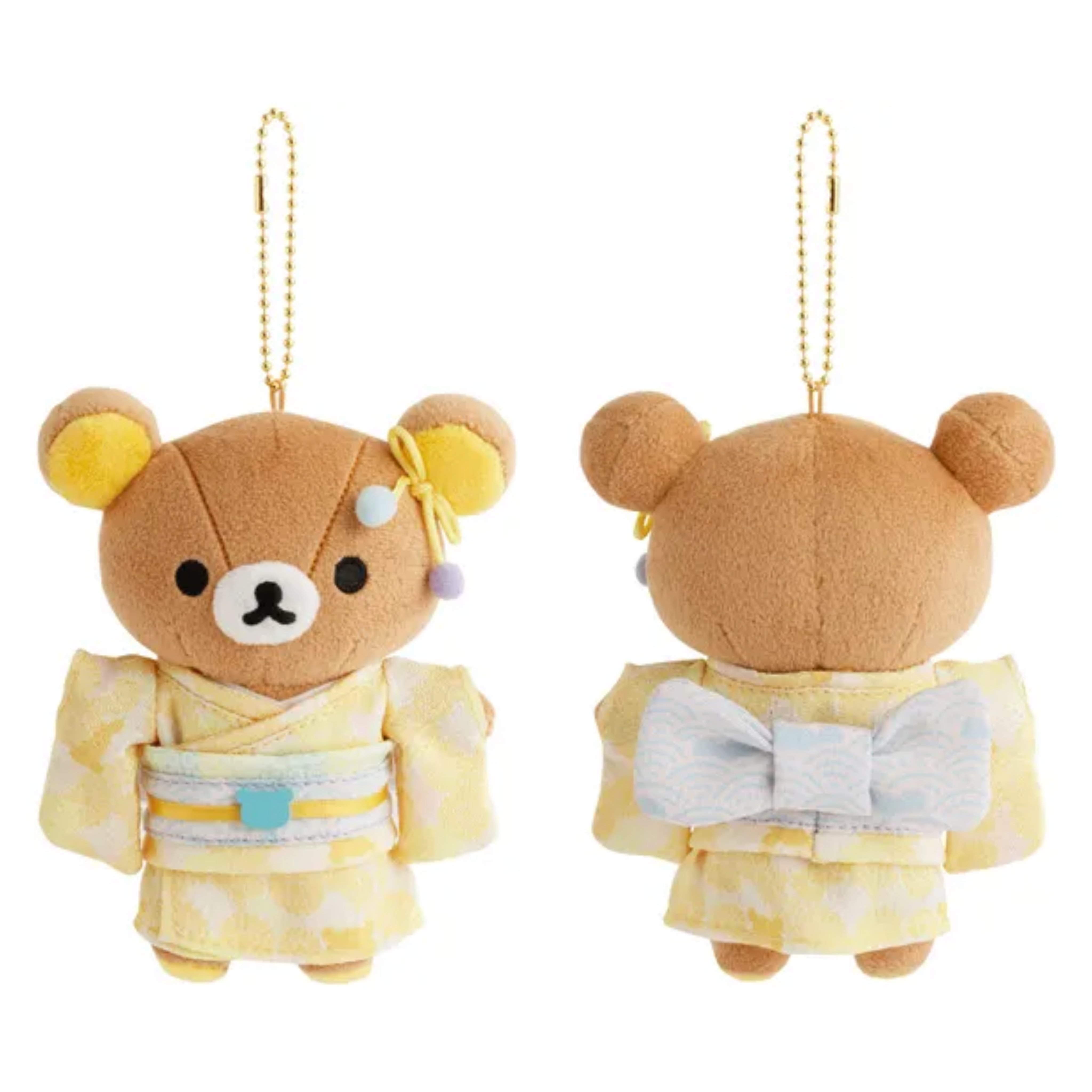 日本直送~新款鬆弛熊和服掛飾公仔