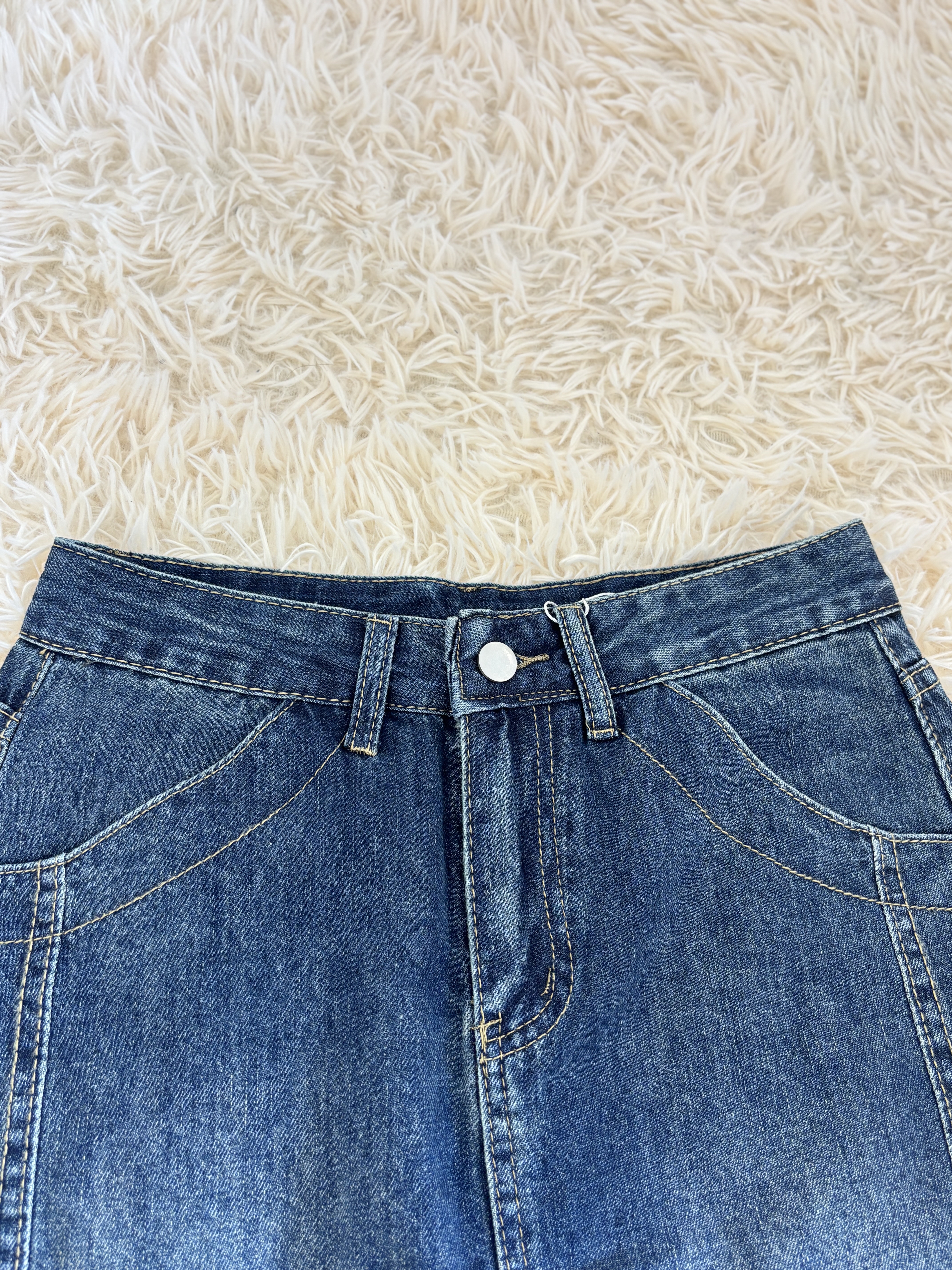 高质量牛仔短裙