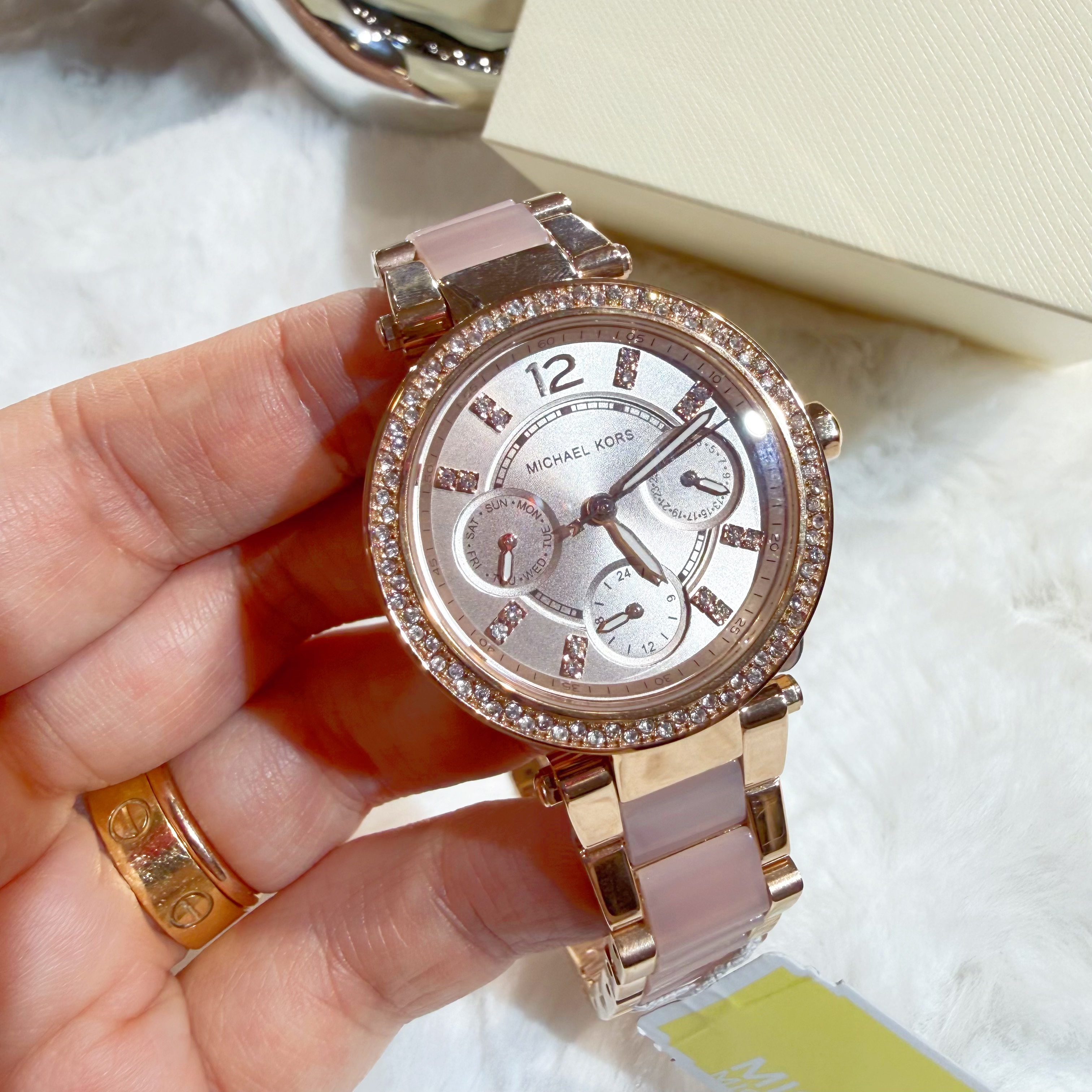 Michael kors watch MK6110 RG/pink