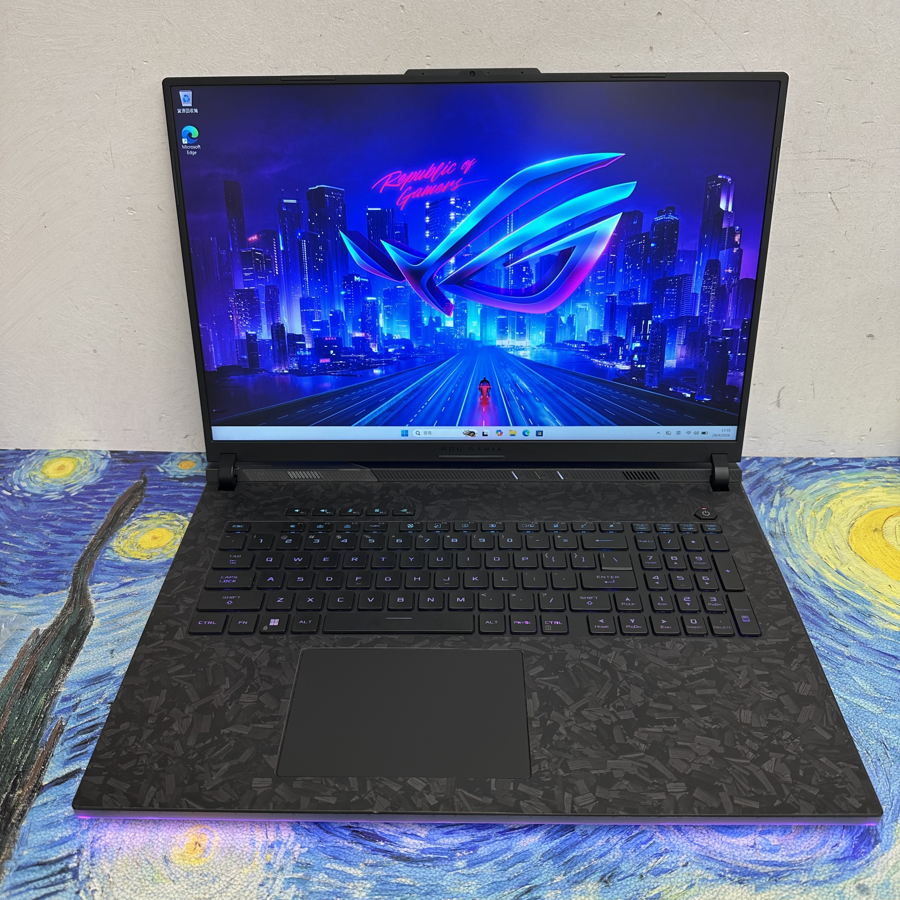 #5788 （頂級18寸 RTX4090華碩ROG Strix Scar🔥電競機)ASUS ROG i9-13980HX/32GB Ram/4TB SSD/RTX 4090 16GB獨立顯示卡/240Hz 2.5K Mon/18寸 Mon/ Gaming Laptop / Gaming Notebook / Movie / PC Gaming / GTA /  文書 / 打機  /