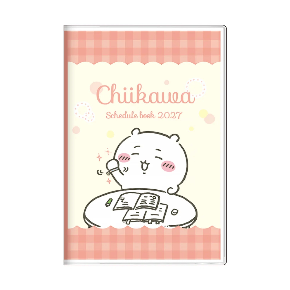 🌸 【預訂】B7 2027 Schedule book (Cheering) Chiikawa 11/8新品