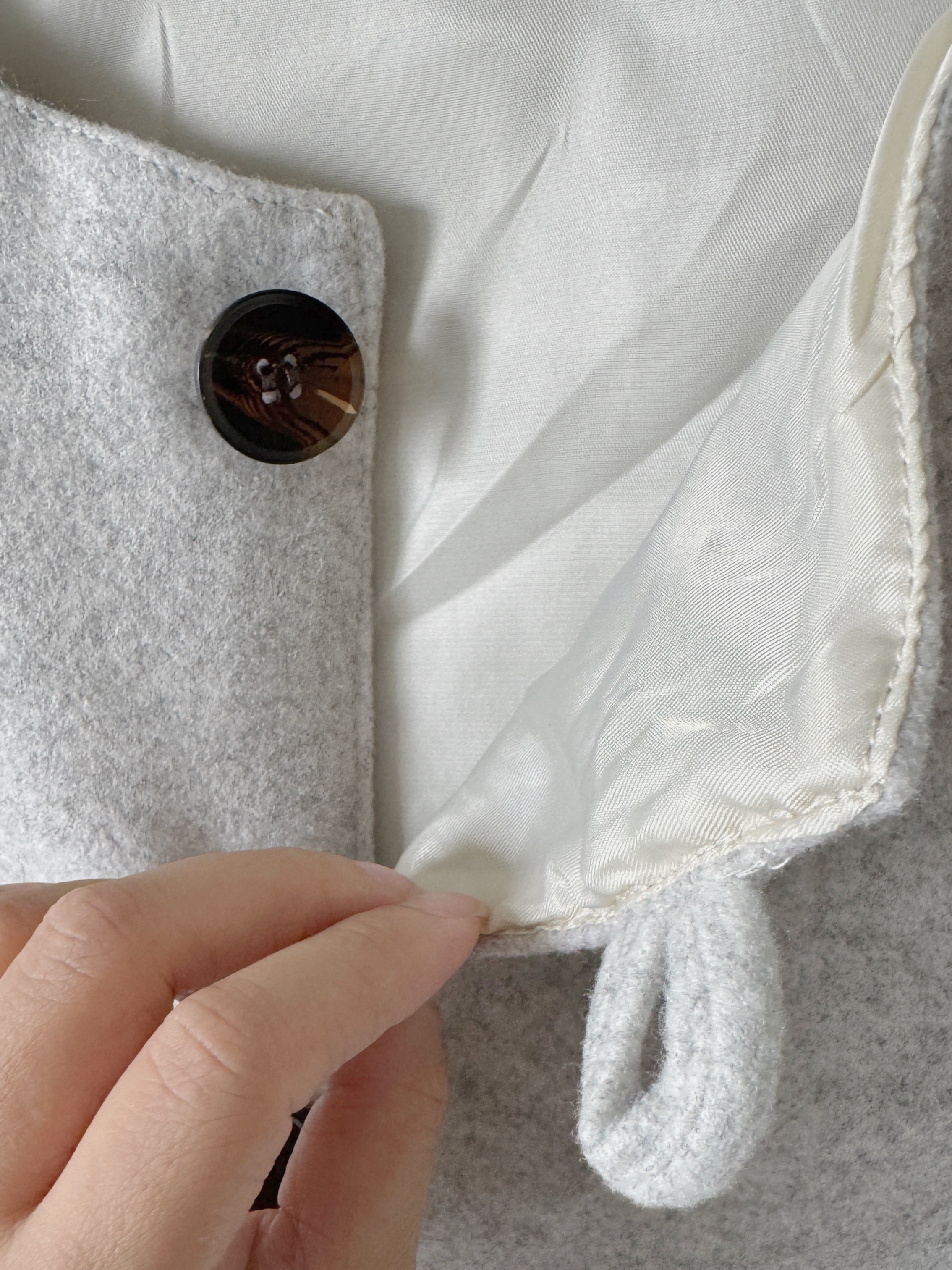 毛呢简约气质马甲外套