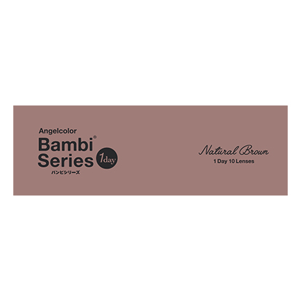 AngelColor Bambi Series - Natural Brown (1day/10P)