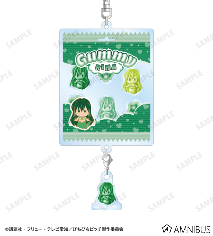 《Pre-Order》軟糖 petit-sserie Acrylic Keychain｜唱K小魚仙 Pichi Pichi Pitch AMNIBUS 商品 (26PP32-P)