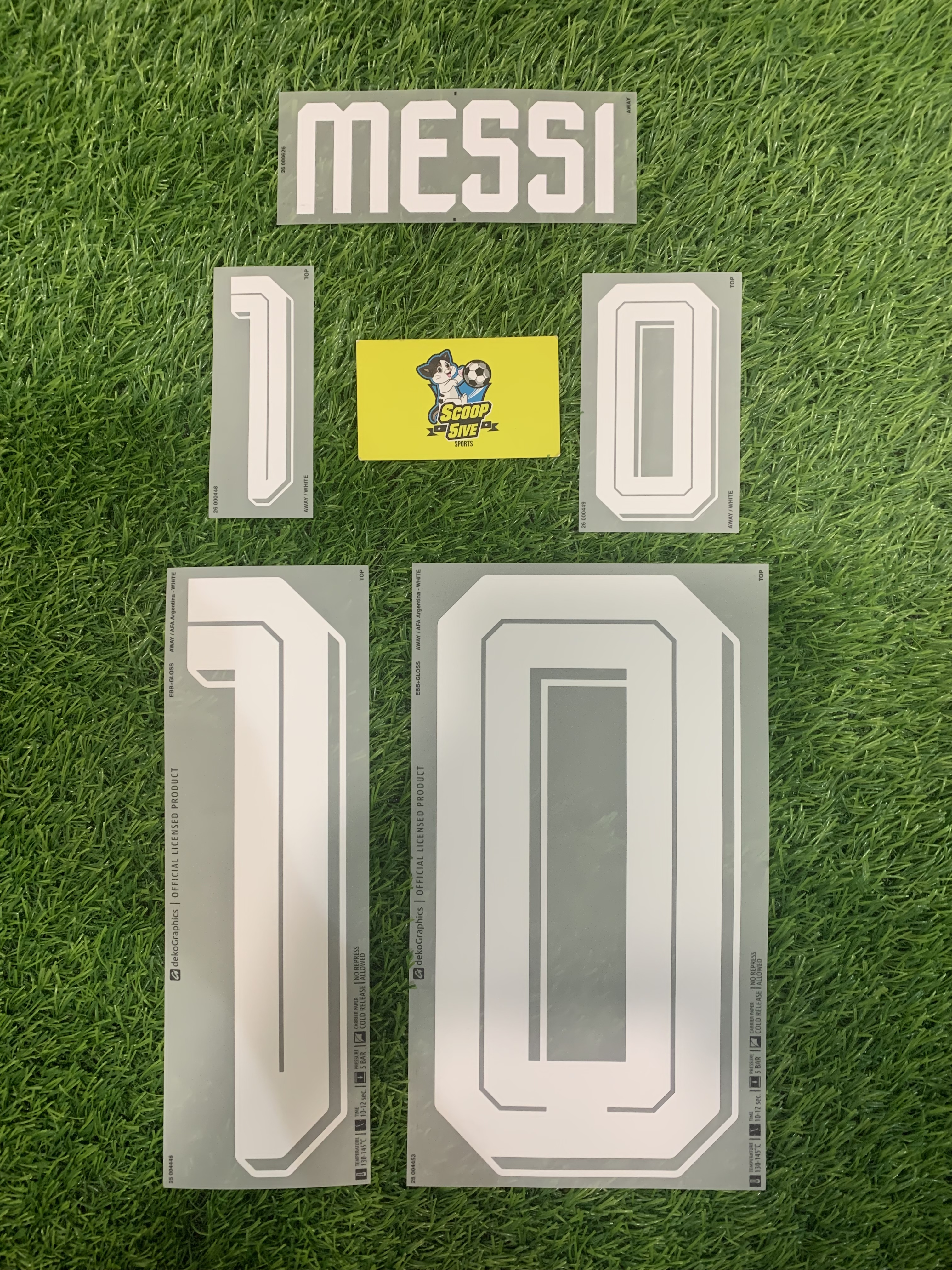 2026世界盃 阿根廷 作客 印字 10 Messi