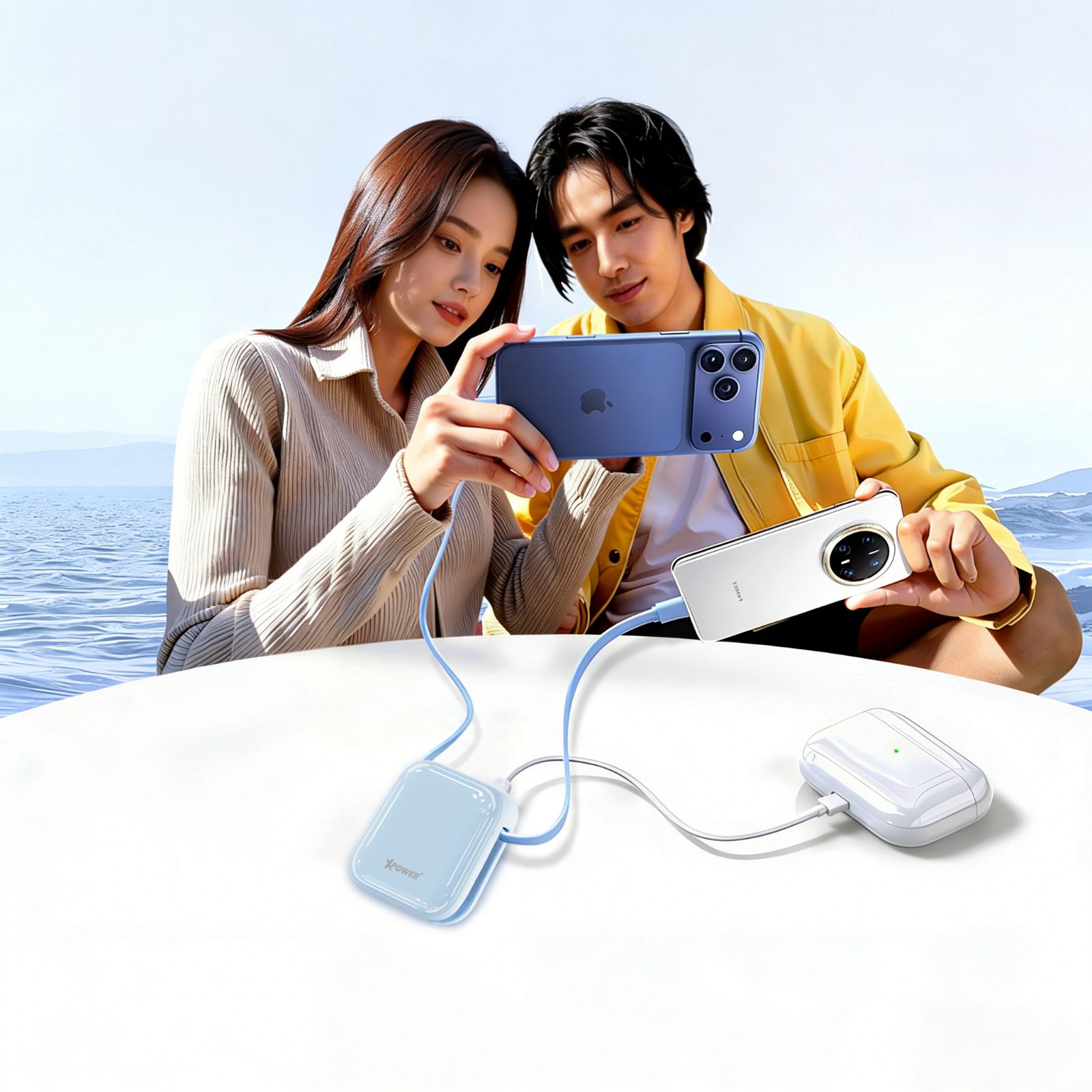 XPower Ultra Pocket F1103 Type-C 大容量 10000mAh 超MINI口袋移動電源⏰預購商品⏰