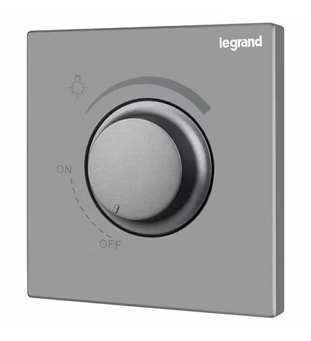 Legrand Galion 深沙銀 單位 扭旋式光暗掣