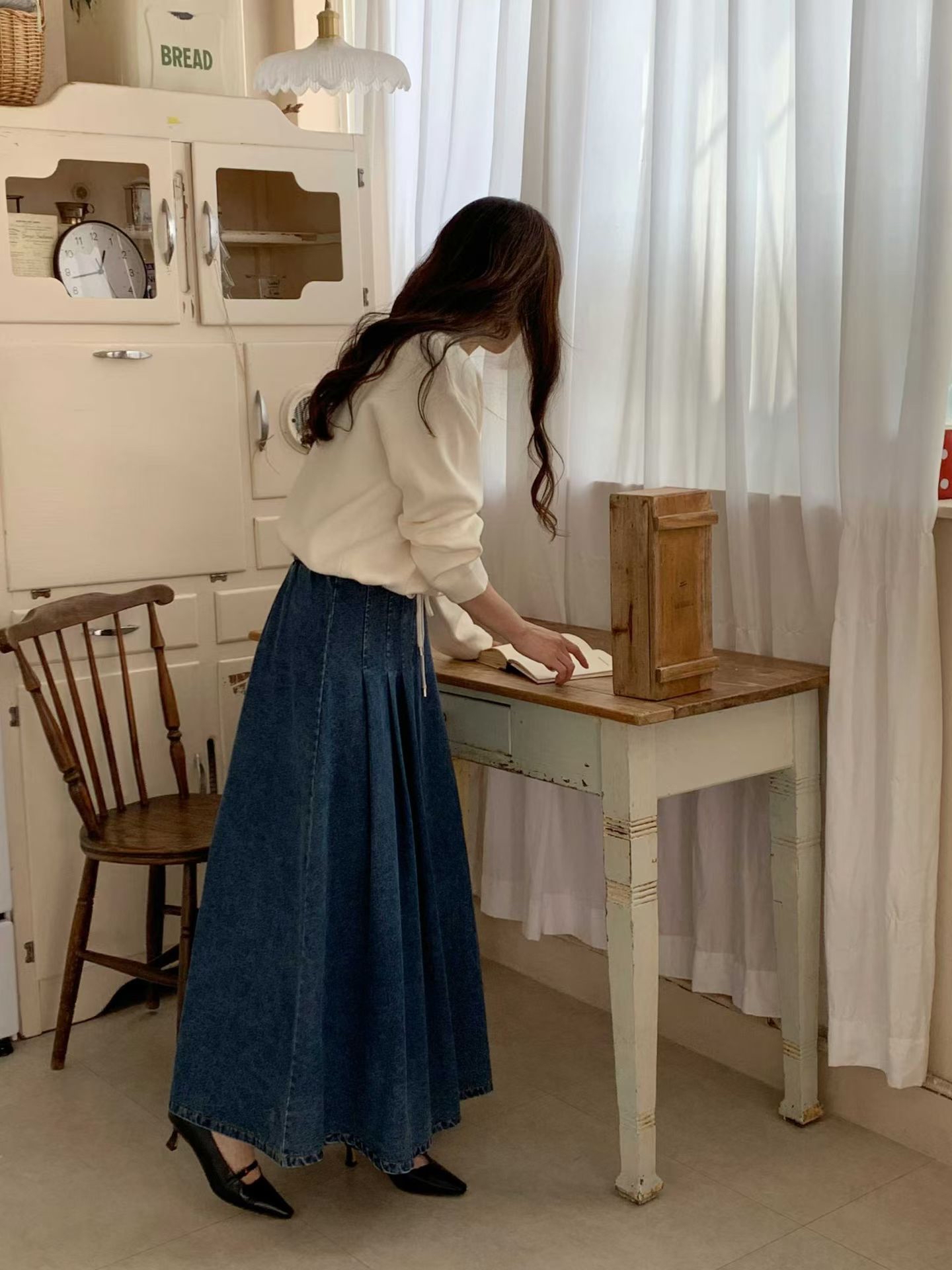 CT30 半截牛仔裙