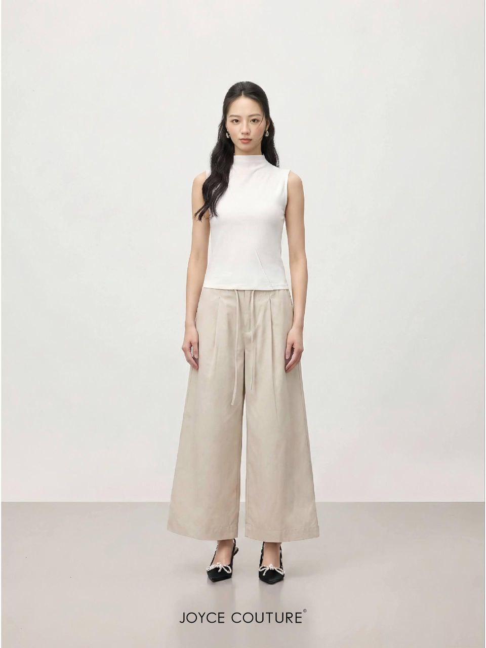 百搭宽脚裤 P0103