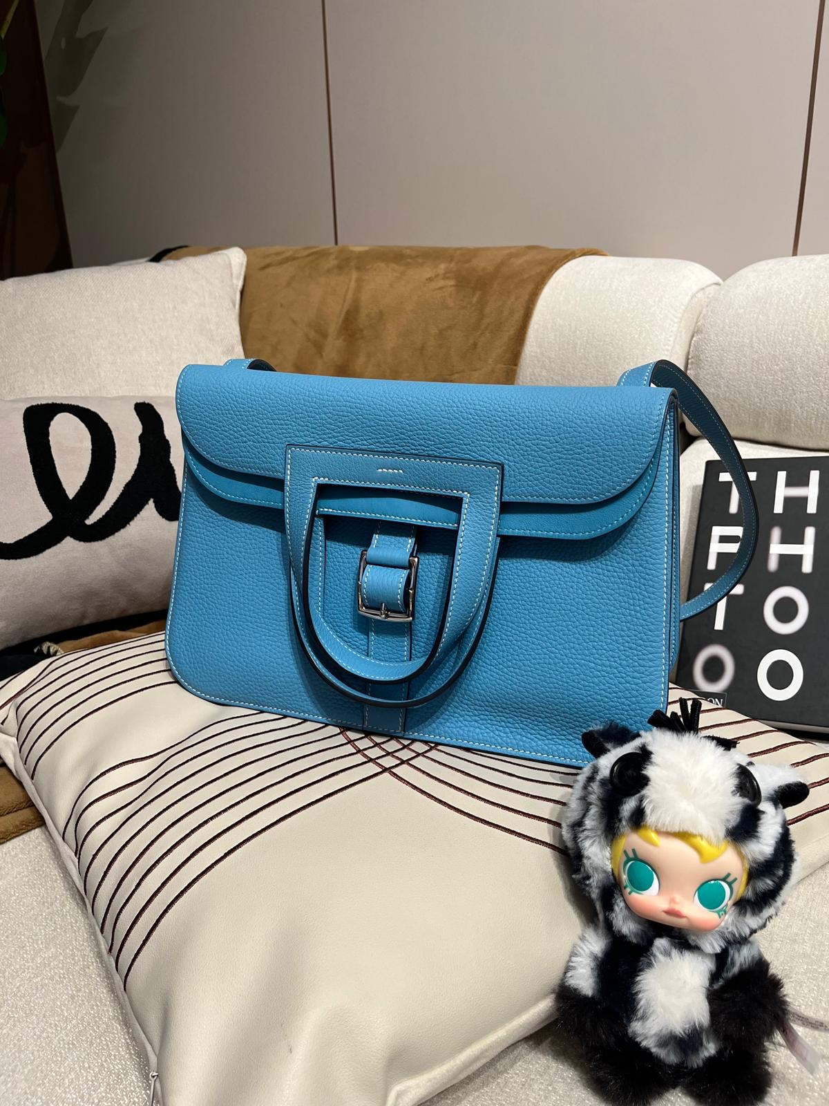 Hermes Halzan 31,stamp D 100%Authentic,95%new ✅dust bag