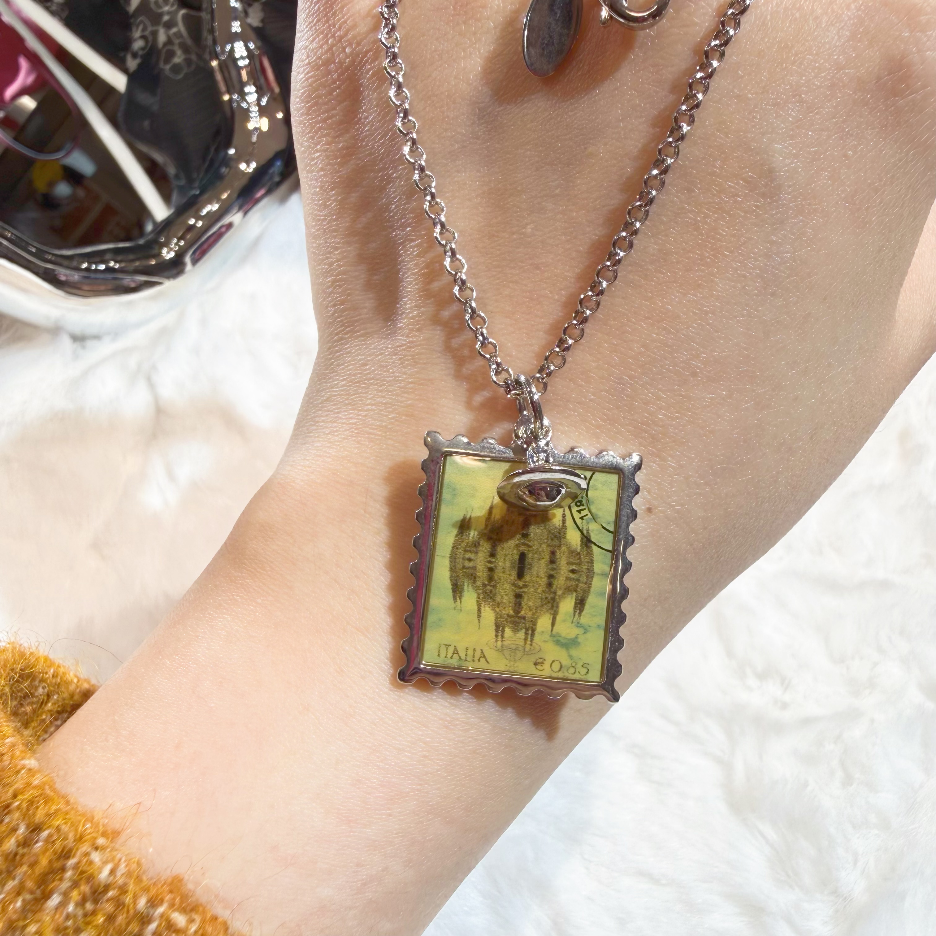 Vivienne Westwood stamp necklace milan