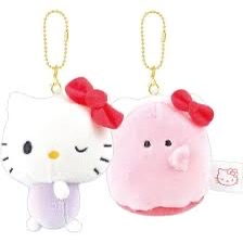 Sanrio kitty&幽靈孖扣 126324