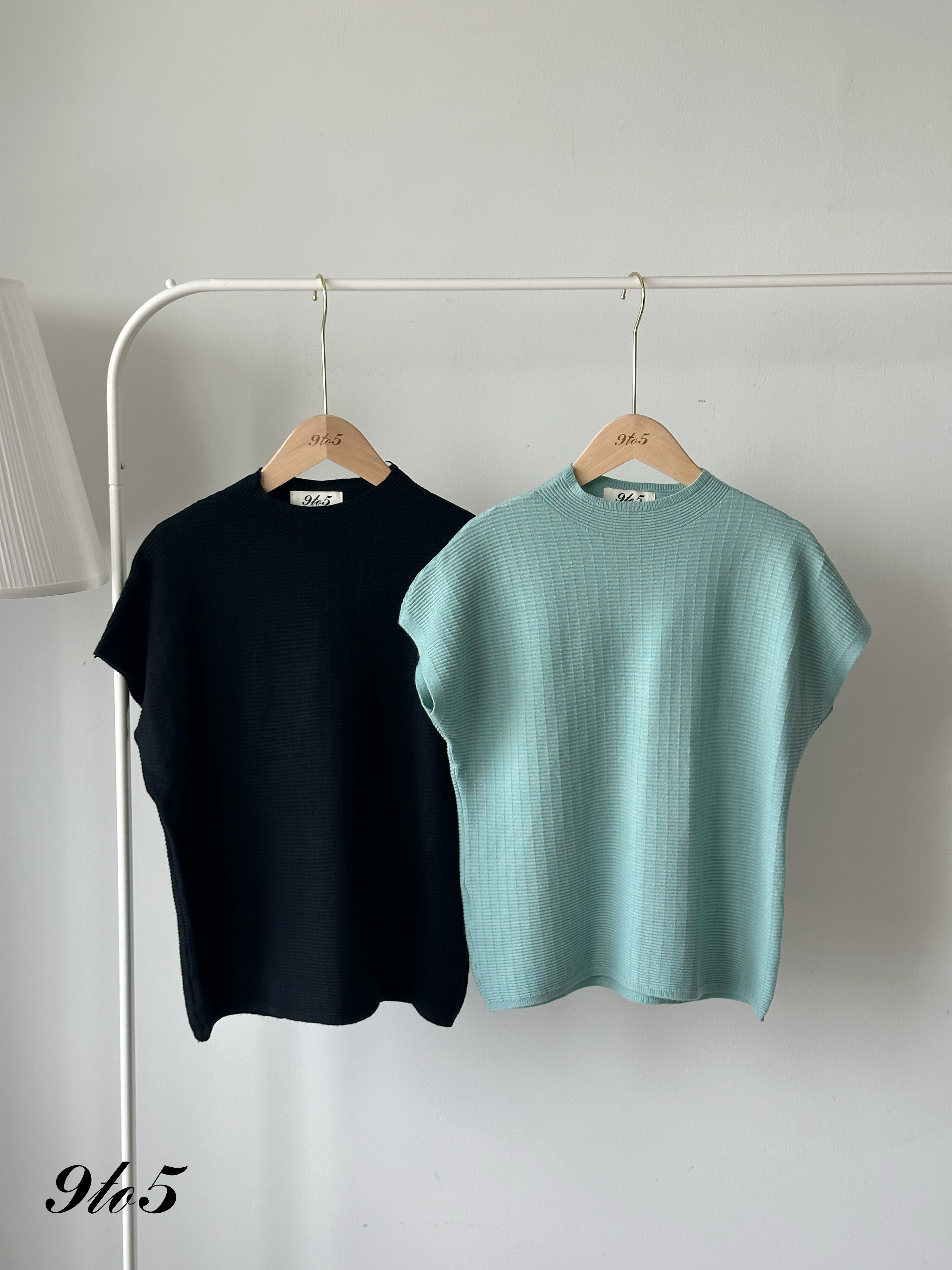 T4222 Mock Neck Knit Top - 4 Colors 