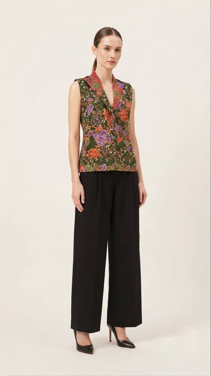 T2488 - Mekar Malam Sleeveless Batik Vest 