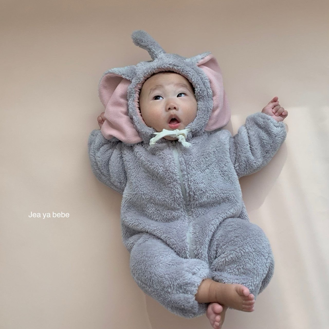 Jeayabebe | Elephant suit Grey