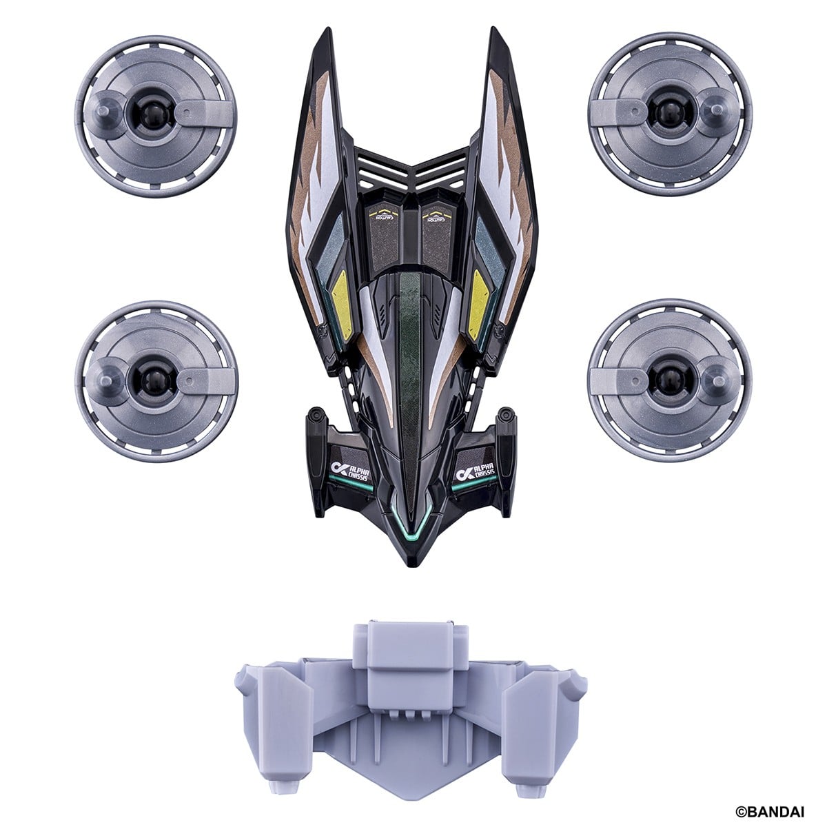 (預訂訂金 $84) (總價 $84) Bandai 爆裂戰車-07 BR-07 獵鷹強化零件 (行版) Barabaride Booster Set BR-07 Falcon Kit