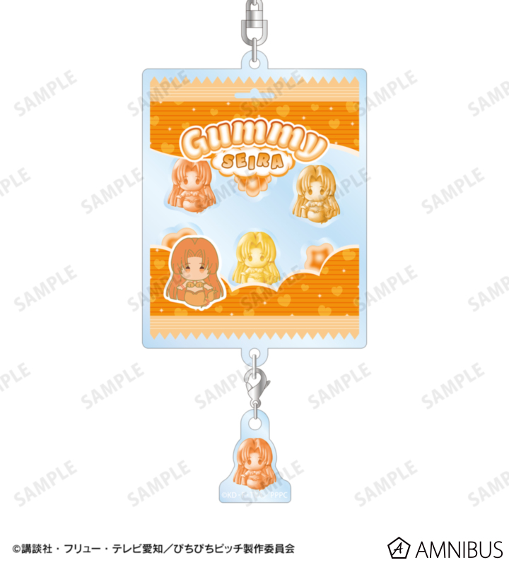 《Pre-Order》軟糖 petit-sserie Acrylic Keychain｜唱K小魚仙 Pichi Pichi Pitch AMNIBUS 商品 (26PP32-P)