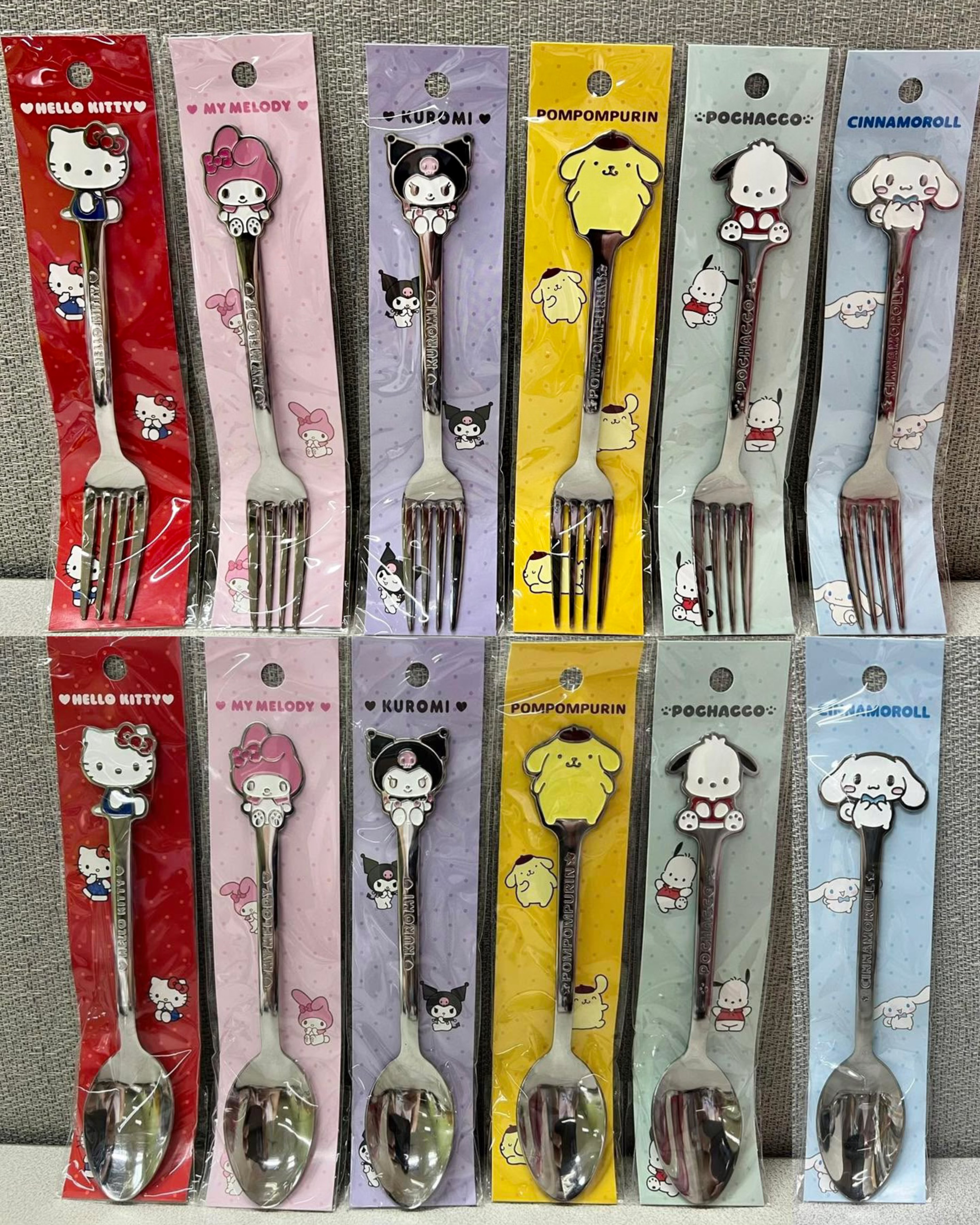 🎌日本直送🎌 Sanrio 卡通 不鏽鋼 餐具系列