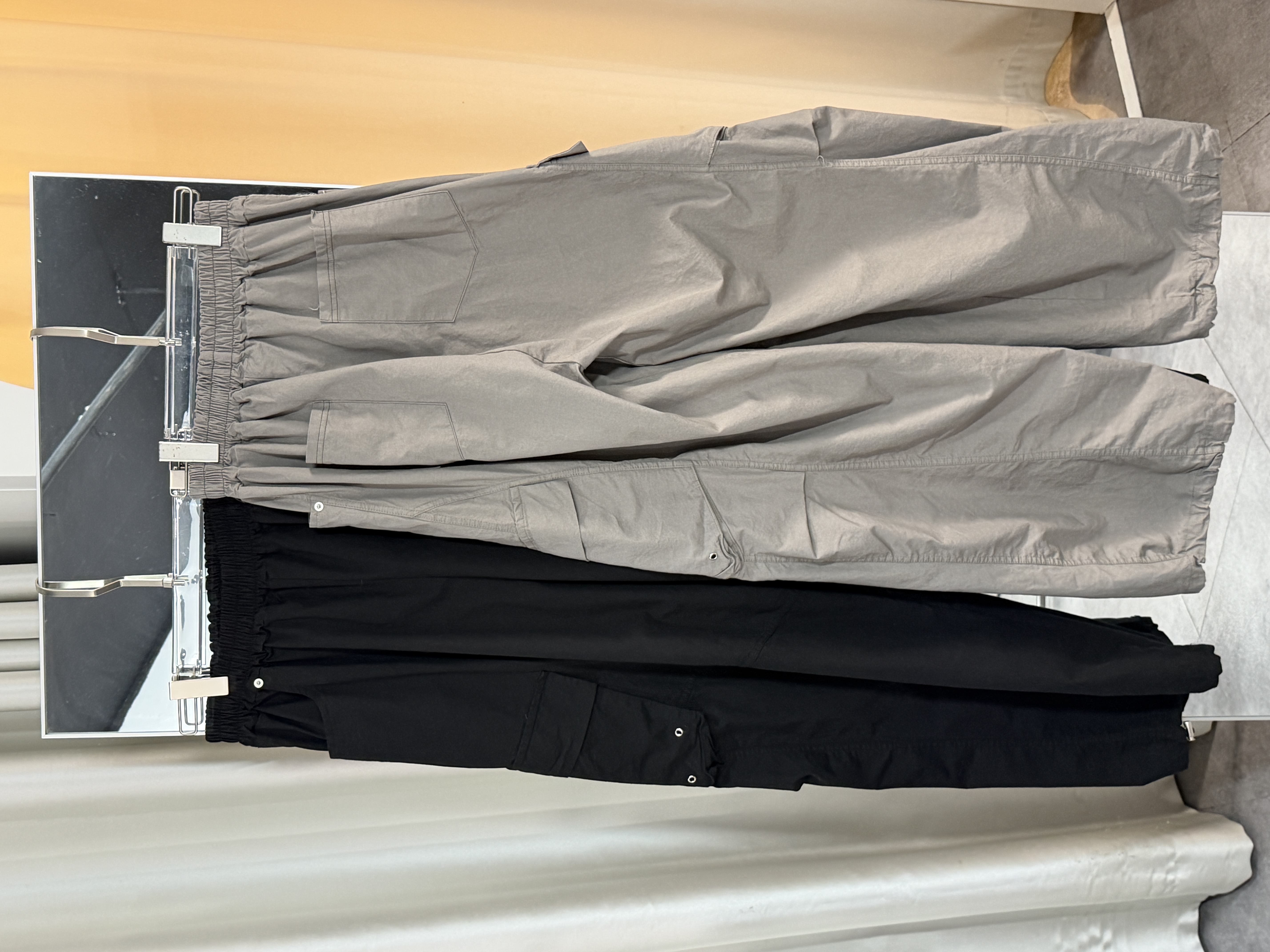 休閒大袋工裝褲