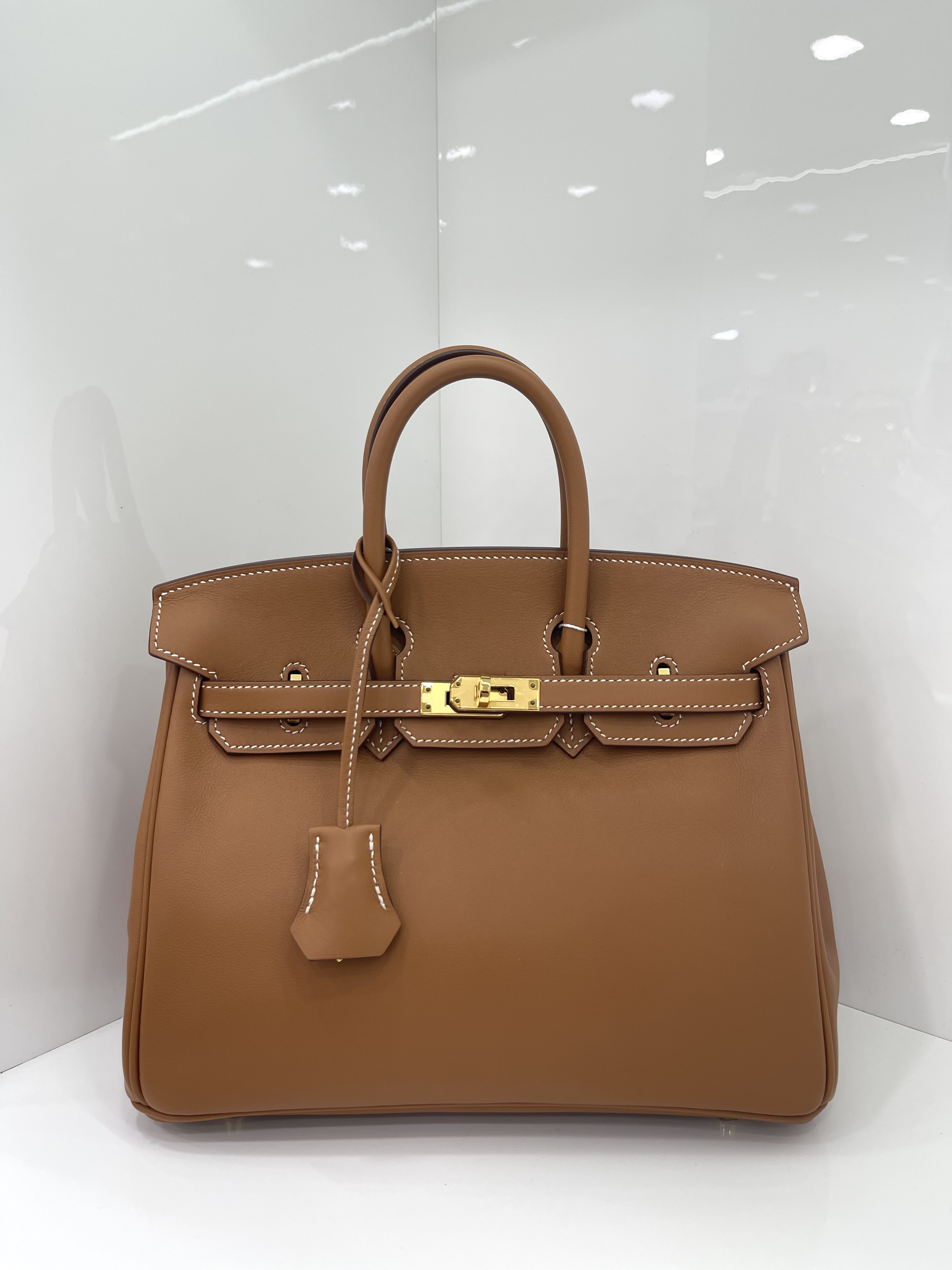 Pre-owned Hermes Birkin 25/ Stamp D