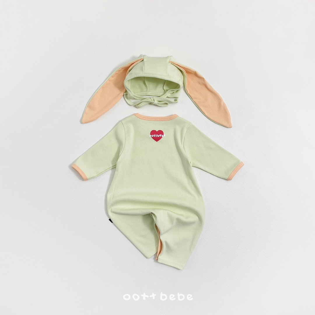 🇰🇷Oottbebe suit+bonnet