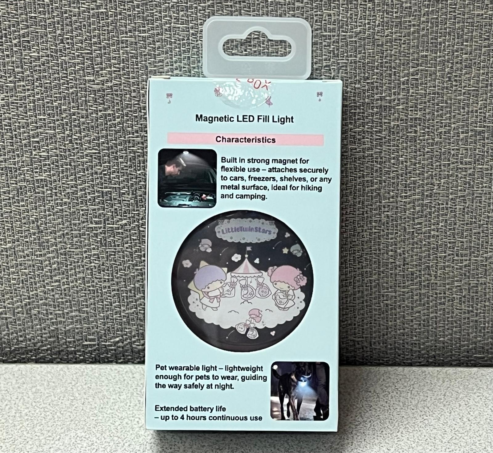 🌈 新品登場 CLUE BOX SANRIO CHARACTER 磁吸式LED補光/多用途燈 💕