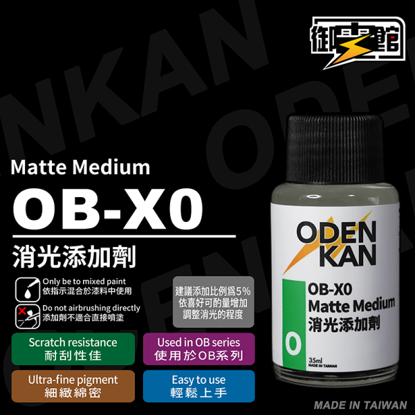 Odenkan 御電館 保護漆 & 添加劑