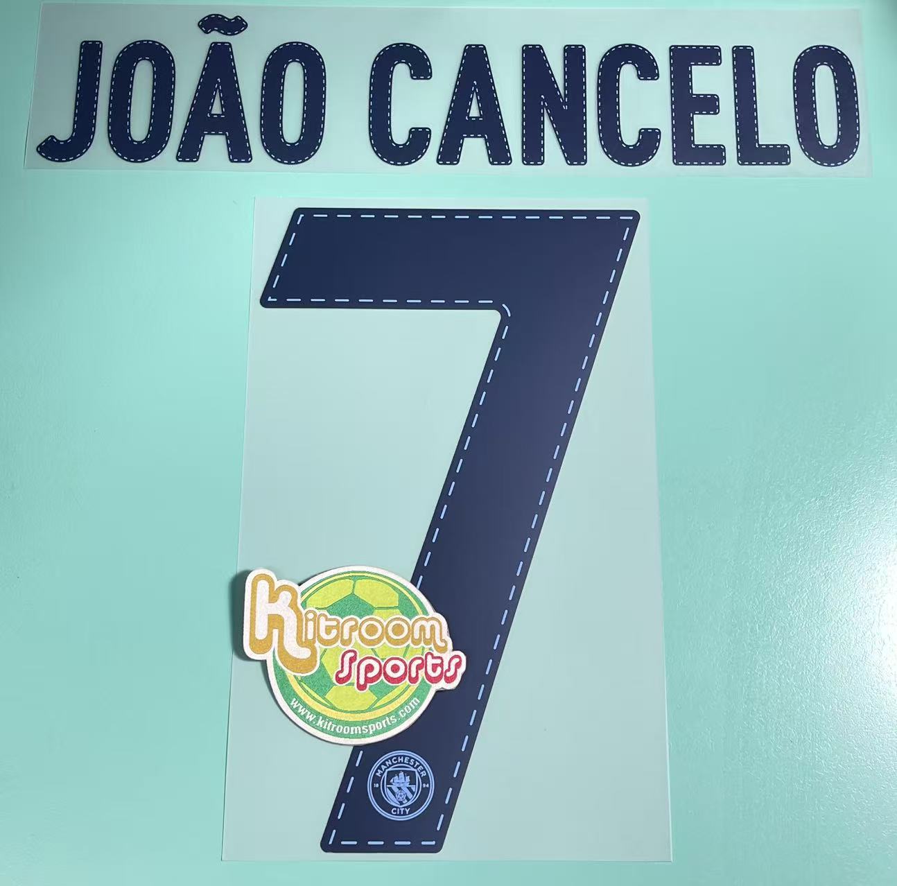 2022-23 Manchester City Home UCL Nameset #7 JOAO CANCELO