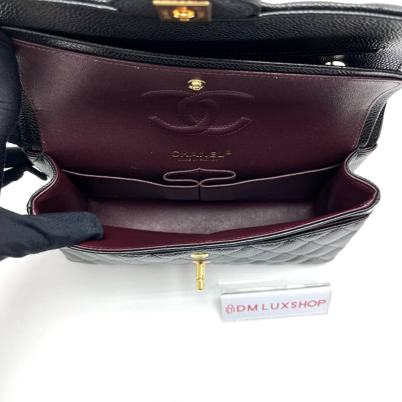 Chanel CF Black Caviar Small GHW (Serial 29, Y: 2019)