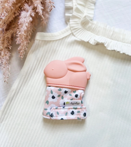 Teething Mitts - Bunny