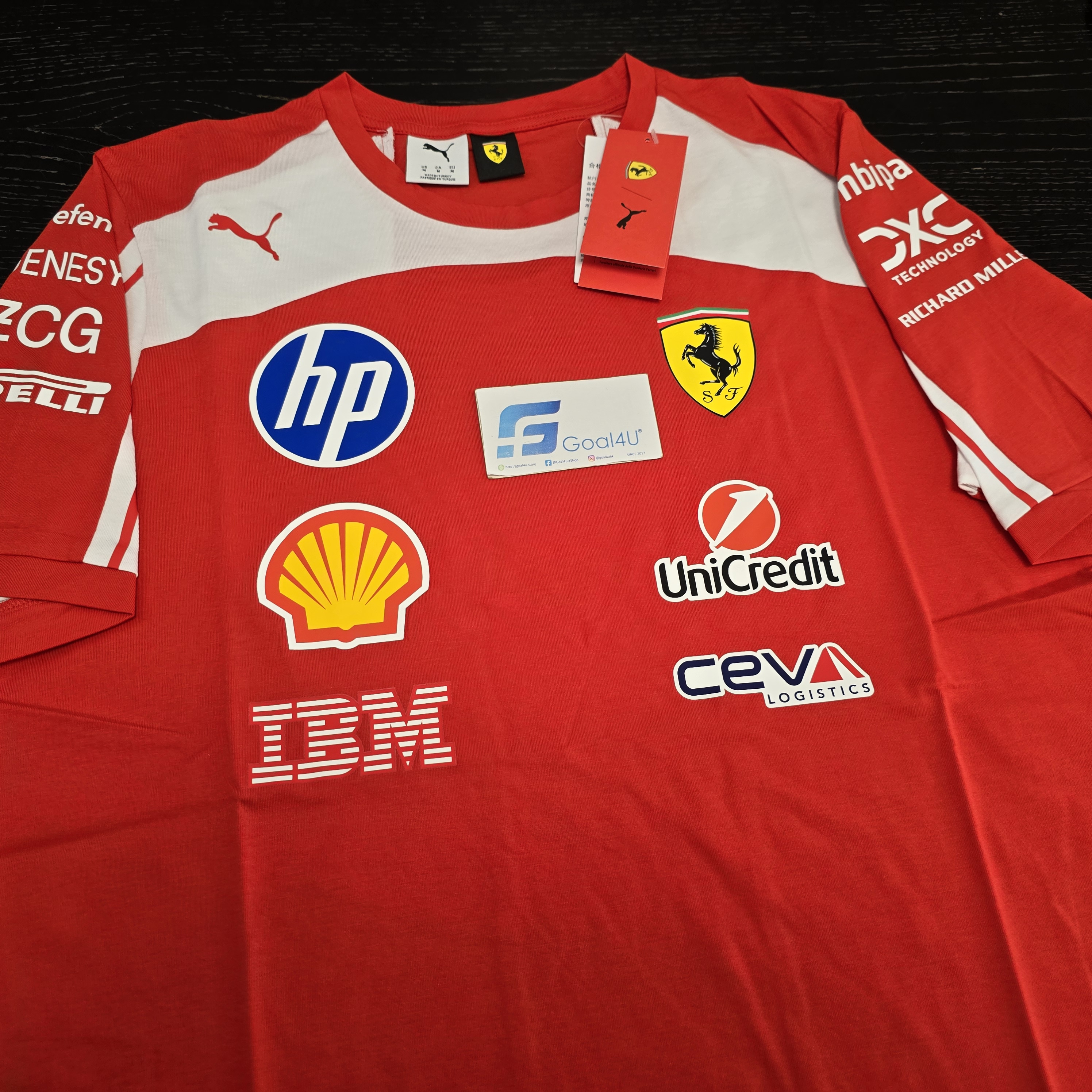 F1 Scuderia Ferrari 法拉利車隊 2026 官方Team T-Shirt 701238728